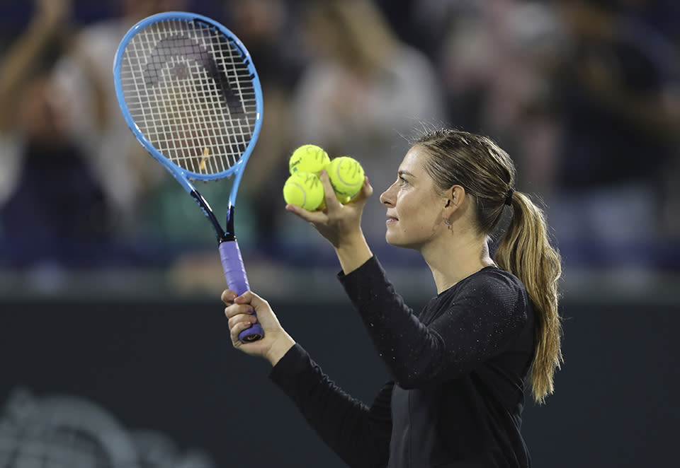 Maria Sharapova in 2019. - Credit: AP