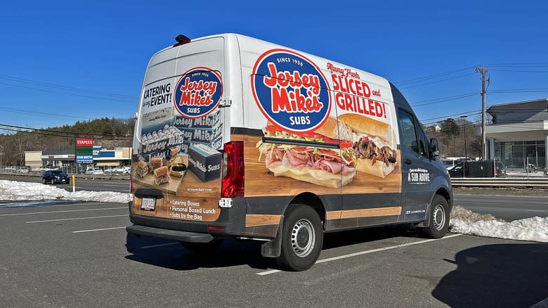 Jersey Mike's catering truck