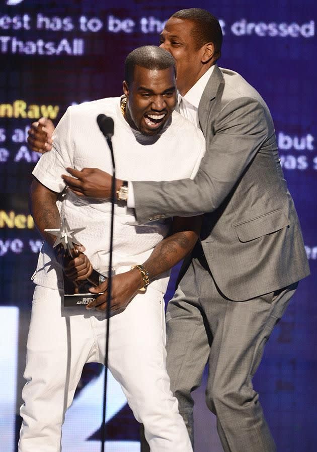 The bromance is O-V-E-R. Source: Getty