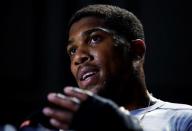 Britain Boxing - Anthony Joshua Public Work-Out - York Hall, Bethnal Green - 21/6/16 Anthony Joshua during his workout Action Images via Reuters / Andrew Couldridge Livepic