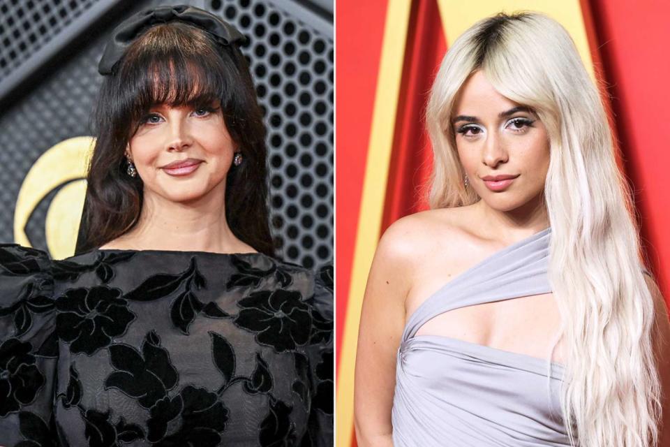 <p>Gilbert Flores/Billboard/Getty; Taylor Hill/Getty</p> Lana Del Rey and Camila Cabello