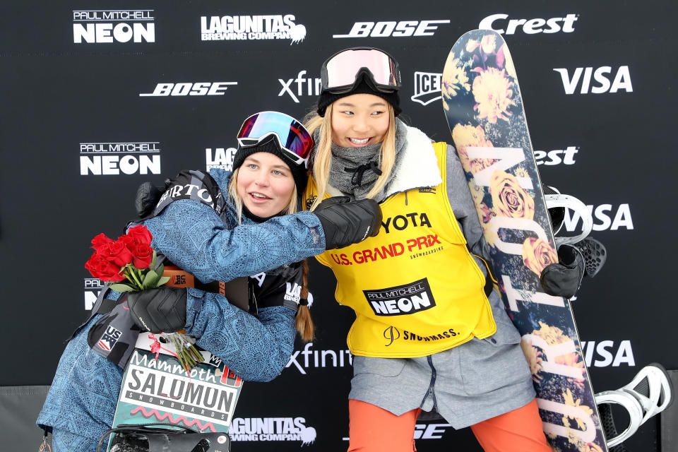 <p>Kim won an X Games medal when she was just 13 years old, taking silver in the halfpipe. </p>
