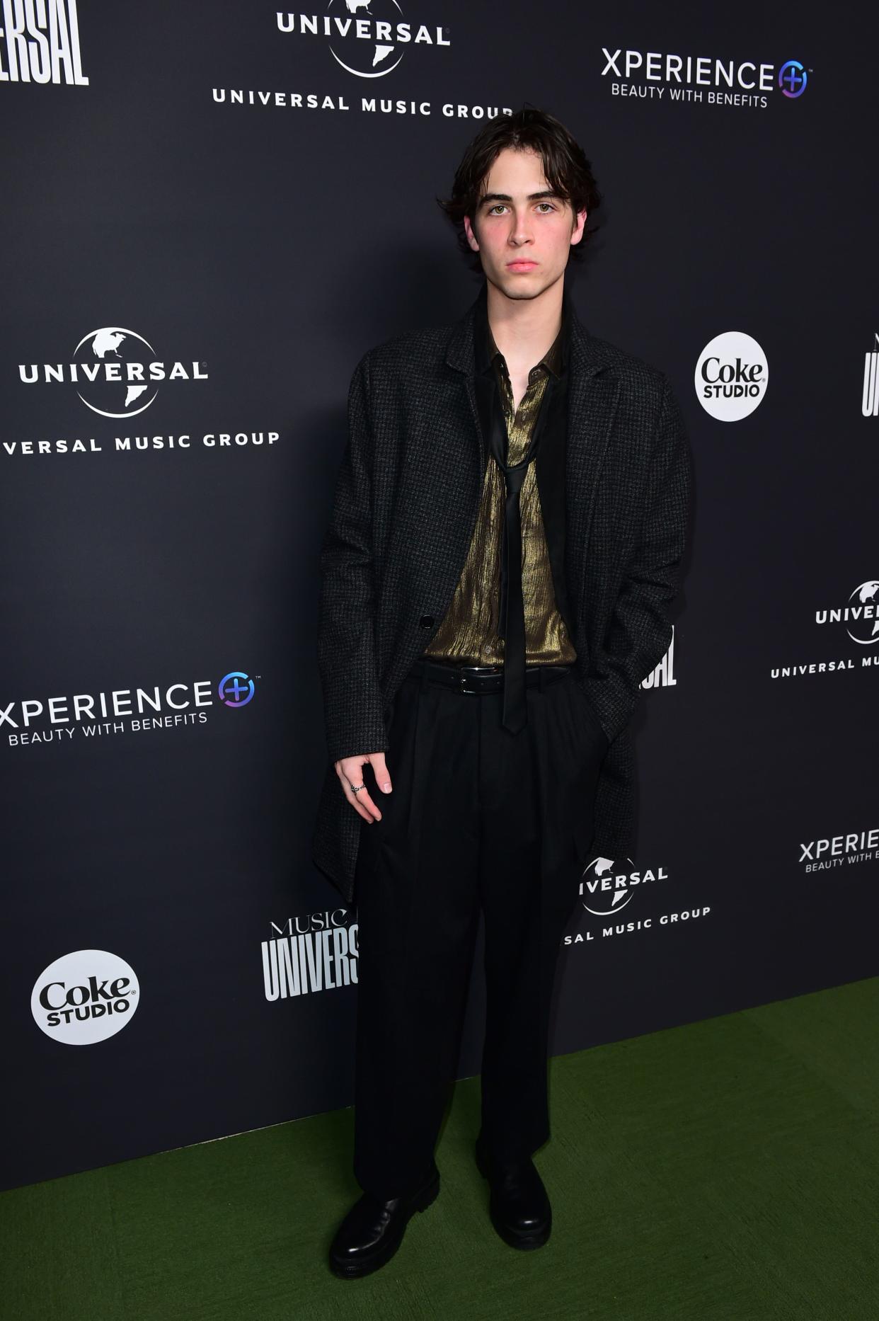 LOS ANGELES, CALIFORNIA - FEBRUARY 05: Aidan Bissett attends Universal Music Group’s 2023 After Party to celebrate the 65th Grammy Awards, Presented by Coke Studio and Merz Aesthetics’ Xperience+ at Milk Studios Los Angeles on February 05, 2023 in Los Angeles, California. (Photo by Vivien Killilea/Getty Images for Universal Music Group for Brands) ORG XMIT: 775921605 ORIG FILE ID: 1463367298
