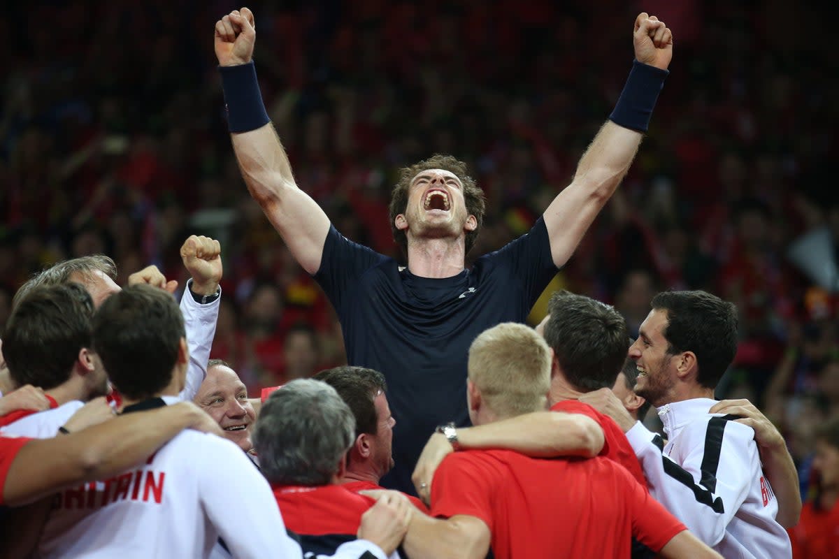 Andy Murray was the inspiration behind the 2015 Davis Cup win for Great Britain, who face an away qualifier against Colombia next February (Andrew Milligan/PA) (PA Archive)