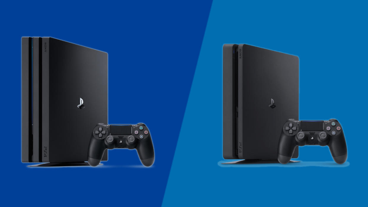  PS4 Pro vs PS4. 