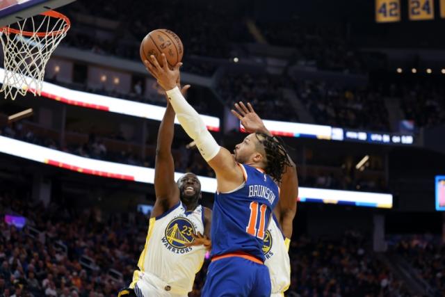 Jalen Brunson scores 34 points to lead the Knicks past the Warriors 119-112, National Sports