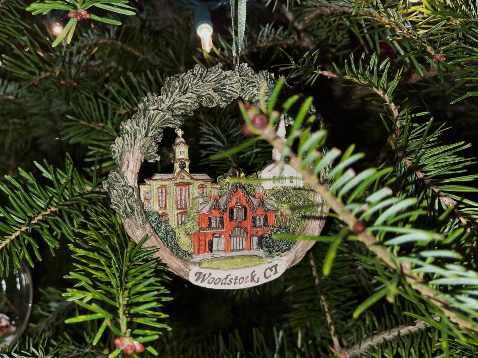 woodstock ct christmas ornament