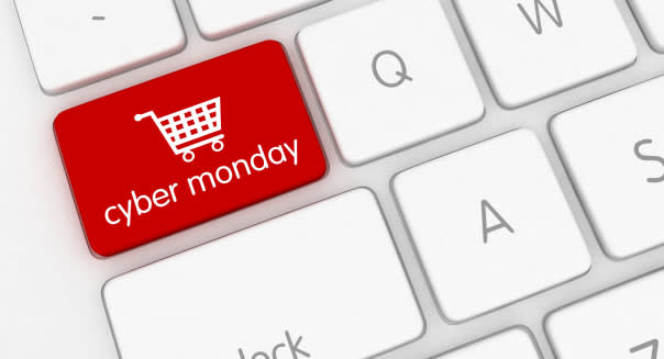 Cyber monday shopping sale