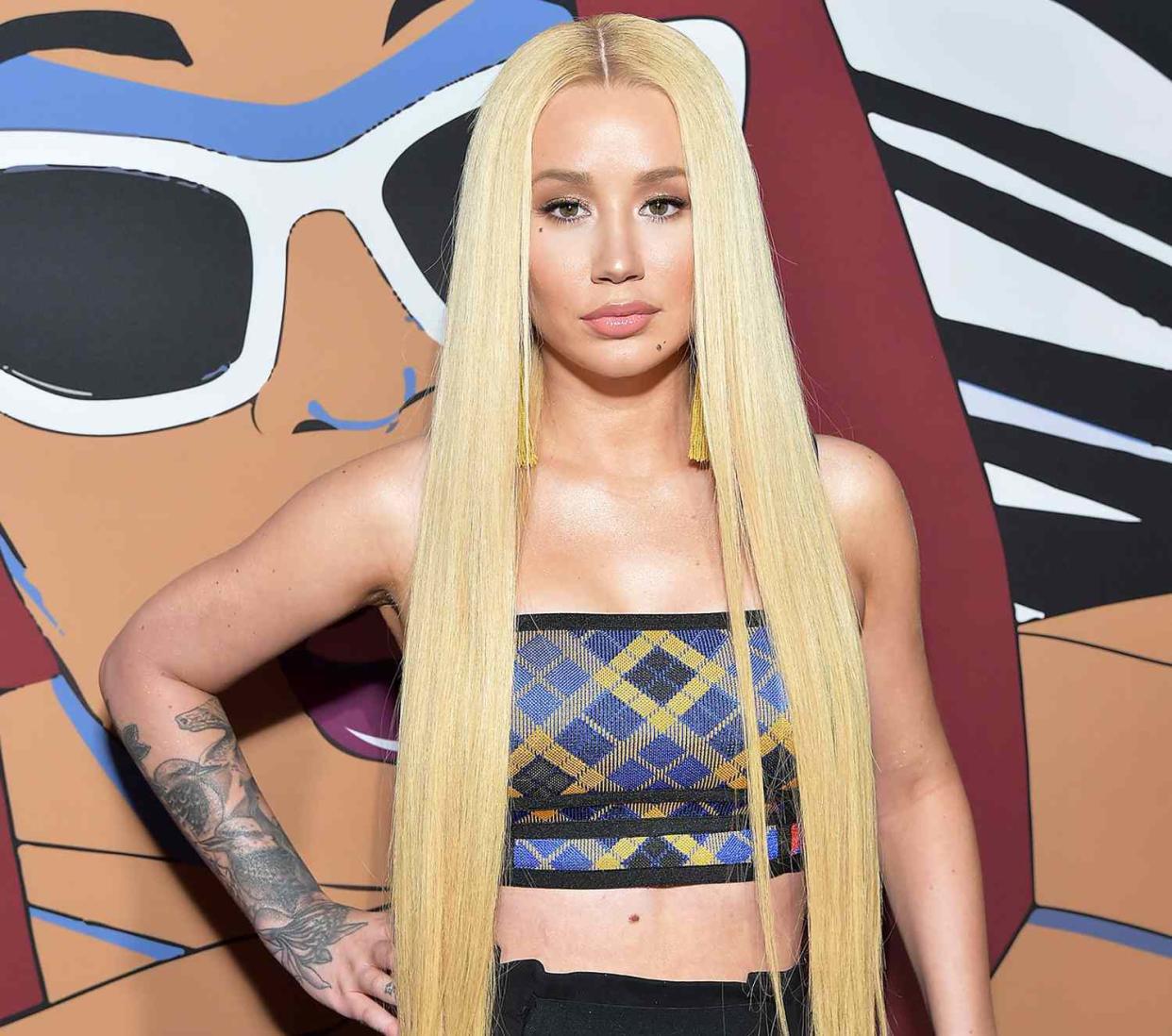 Iggy Azalea attends the Fashion Nova x Cardi B Collaboration Launch Event at Boulevard3 on November 14, 2018 in Hollywood, California.