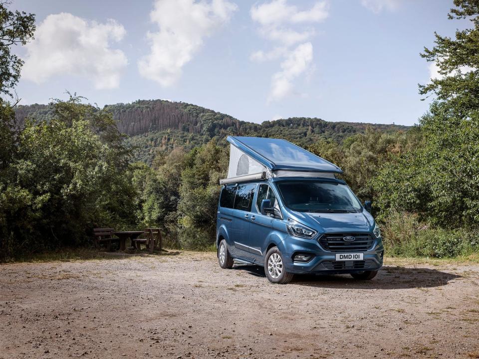 long wheelbase ford transit custom Nugget camper