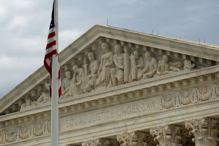 A view of the U.S. Supreme Court building is seen in Washington, October 13, 2015. REUTERS/Jonathan Ernst