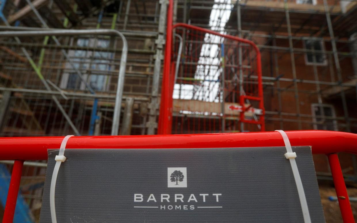 Barratt Developments will build on large sites as part of a joint venture with Lloyds Banking Group and Homes England