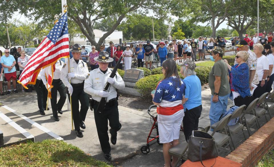 The Memorial Day program at the Honor America Liberty Bell Museum in Melbourne will include patriotic music and speeches. It will start at 11 a.m. on May 29.