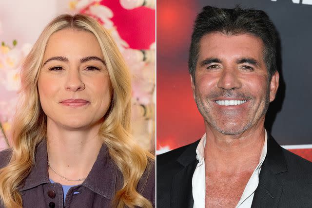 <p>Ken McKay/ITV/Shutterstock; Steve Granitz/WireImage</p> Lucy Spraggan and Simon Cowell