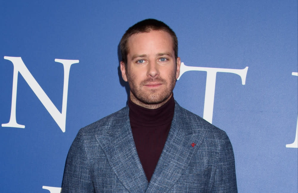 Armie Hammer is grateful for the rumours about him credit:Bang Showbiz