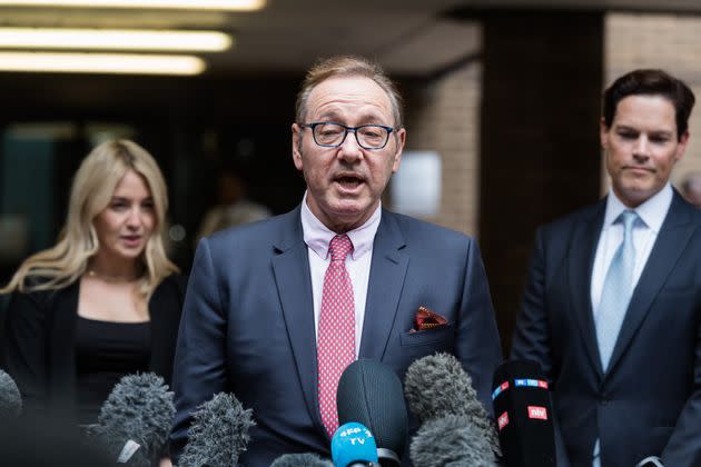 Kevin Spacey, pictured last year after his acquittal on sexual offenses in the UK, is facing new accusations in a documentary.