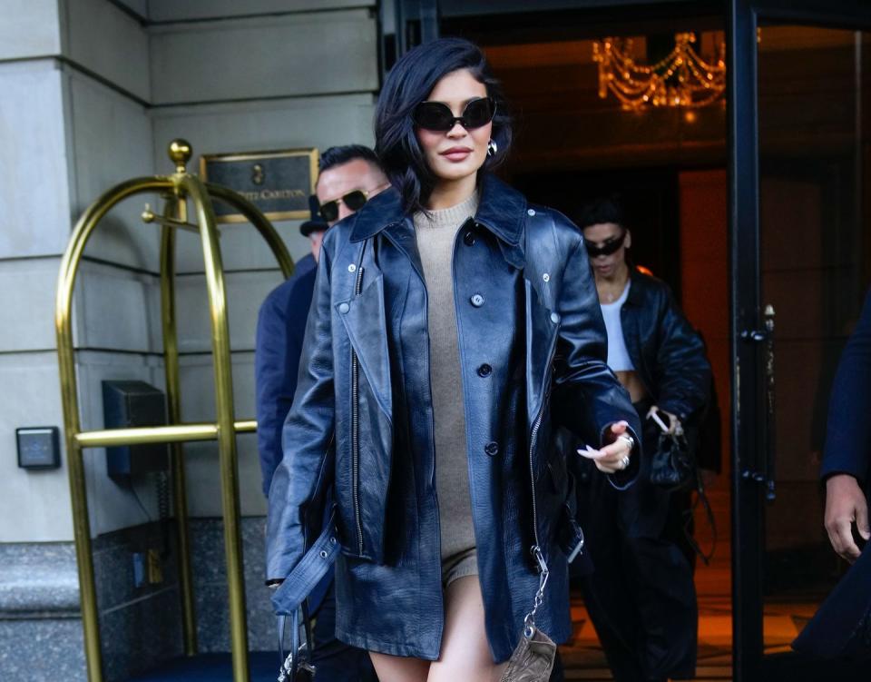 kylie jenner in new york city on november 09, 2022