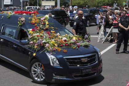 Funeral services for Muhammad Ali