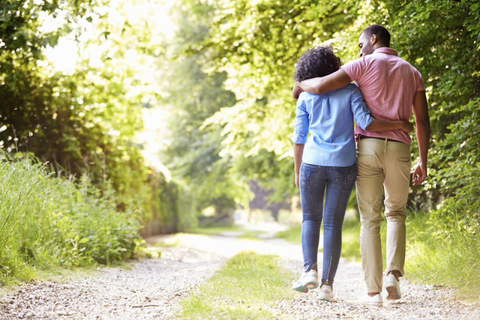 Take an aimless walk together