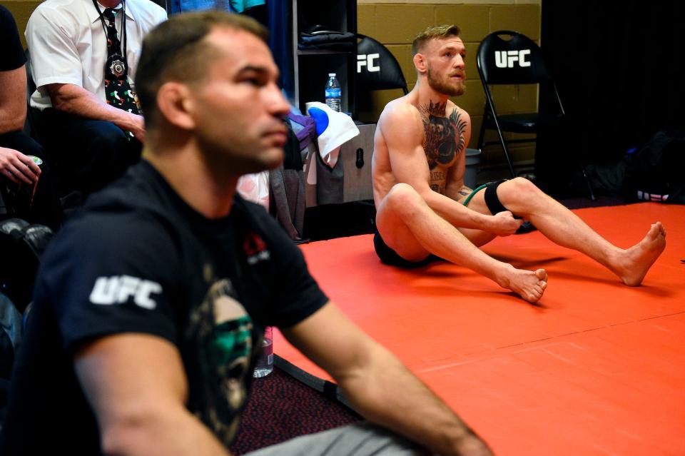 Artem Lobov and Conor McGregor.