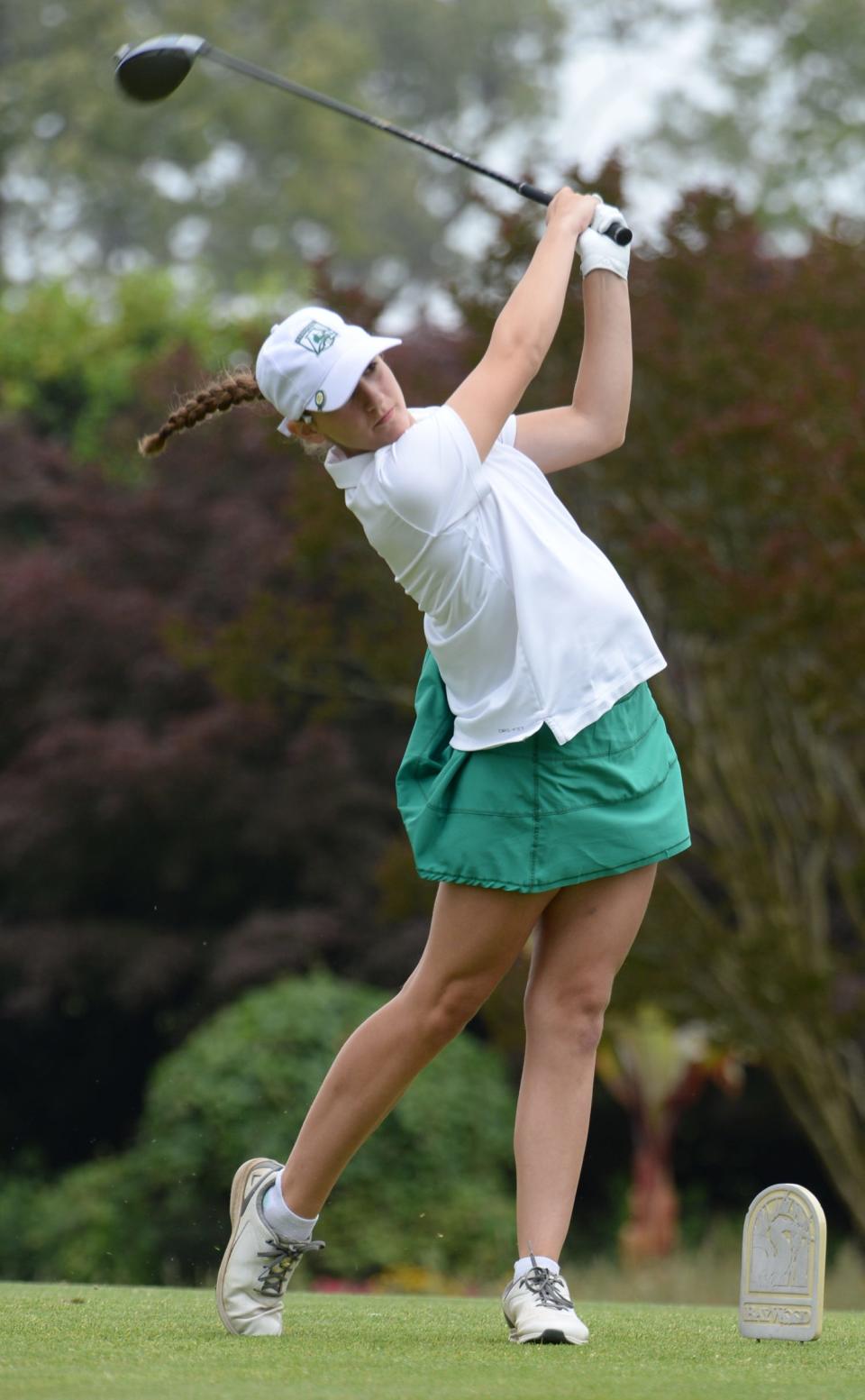 Meredith Finger's 1.7 handicap in nine-hole matches this spring ranks sixth statewide among both girls and boys. The sophomore has helped Archmere go 12-2 in team matches and earn the state's No. 1 ranking.