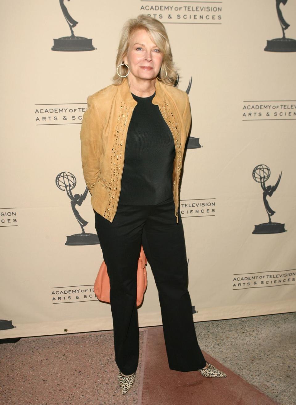 candice bergen on the red carpet