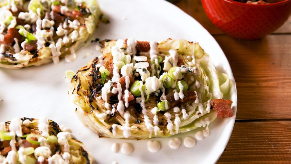 Grilled Cabbage “Steaks”