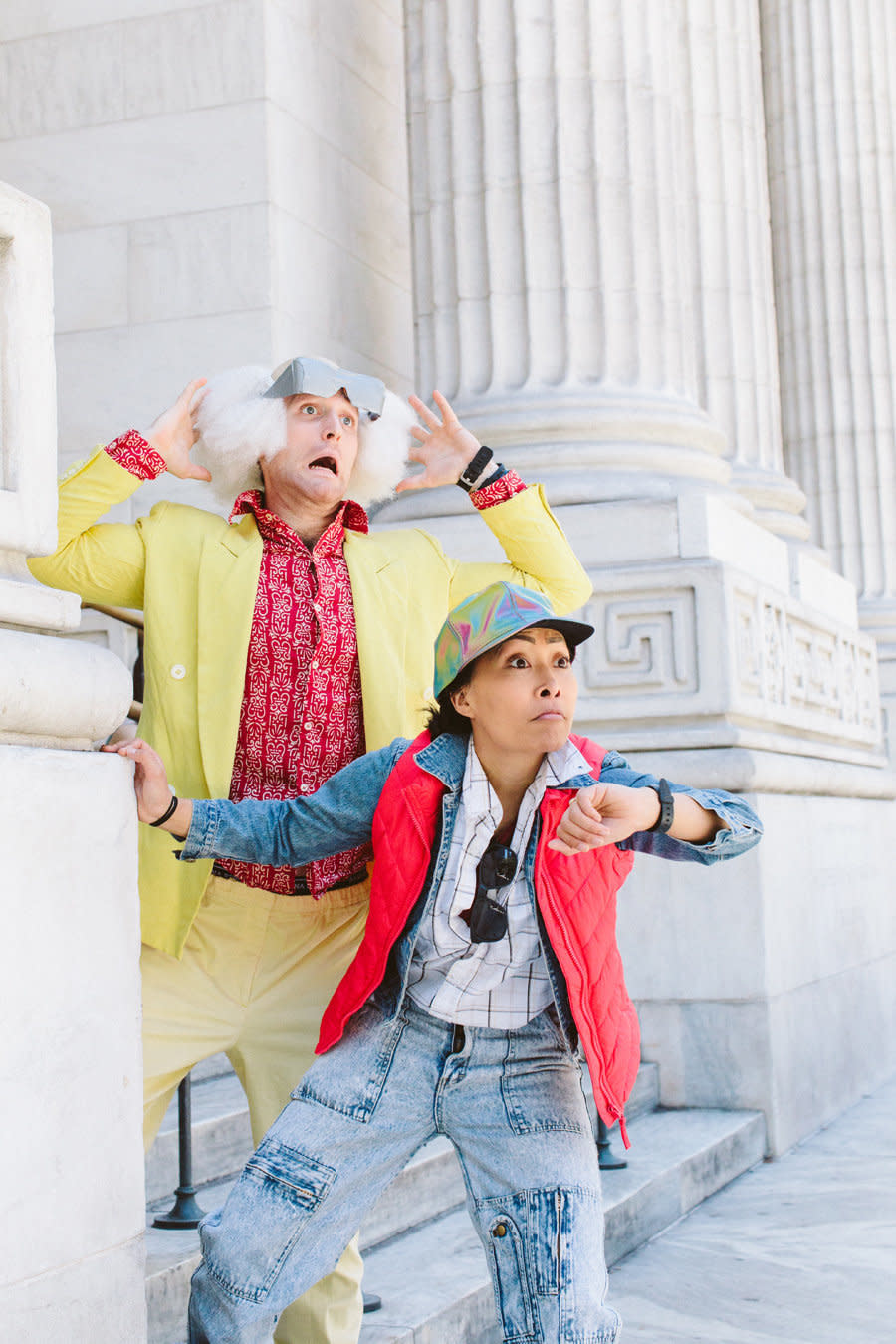 Marty McFly and Doc Brown from &ldquo;Back To The Future.&rdquo; (Photo: <a href="http://www.isaacjamescreative.com/" target="_blank">Isaac James Creative</a>)