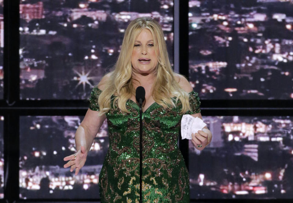 Jennifer Coolidge at the 2022 Emmys - Credit: Chris Haston/NBC