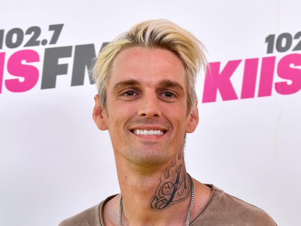 Aaron Carter claimed his parents had mismanaged his finances as a child (Frazer Harrison/Getty Images)