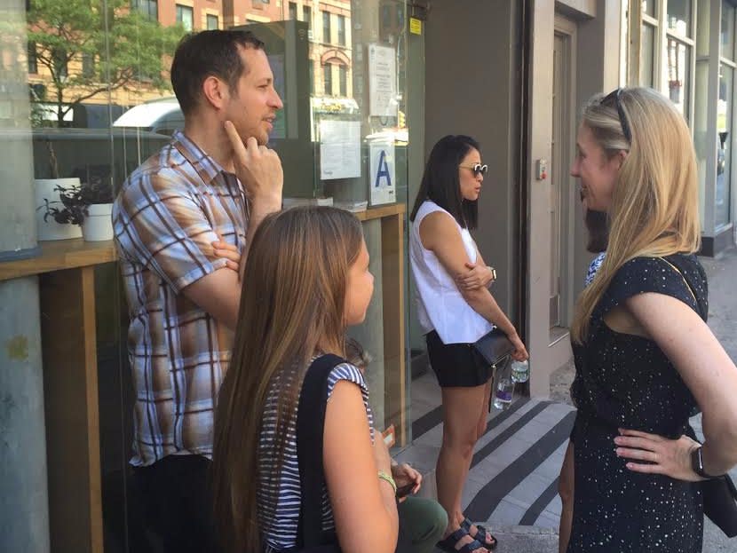 line for impossible burger