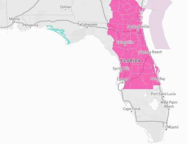 Much of Florida is under a red flag warning May 3, 2023.