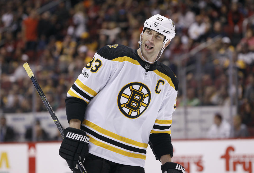 Would Zdeno Chara be a fit for the Maple Leafs? (AP Photo/Ralph Freso)