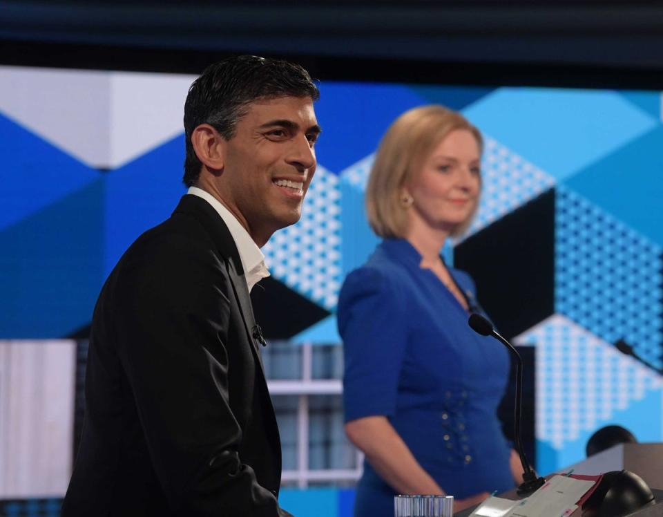 Liz Truss and Rishi Sunak are battling to be the next prime minister (PA Media)