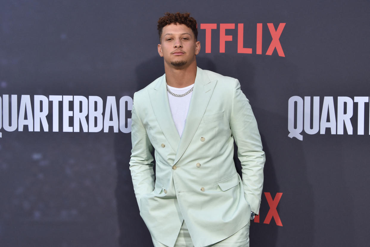 US-ENTERTAINMENT-TELEVISION-STREAMING-QUARTERBACK, Patrick Mahomes