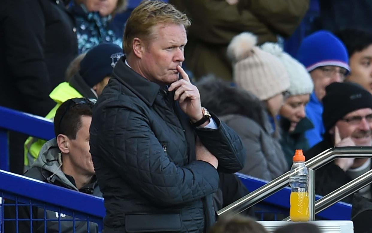 Koeman's time at the club has come to an end, it was confirmed on Monday - AFP