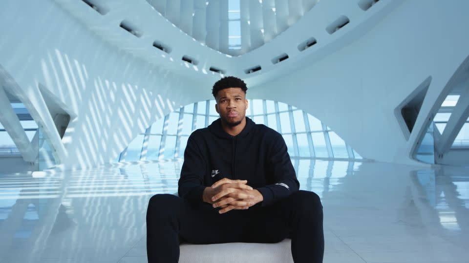 Giannis Antetokounmpo is profiled in the documentary "Giannis: The Marvelous Journey." - Courtesy of Prime Video