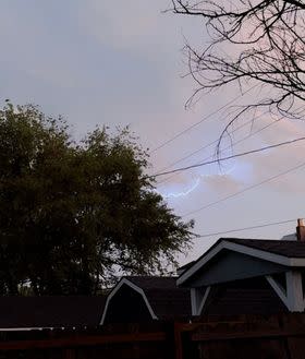 Lightning photos from Jayde Shively in Augusta on 4-30