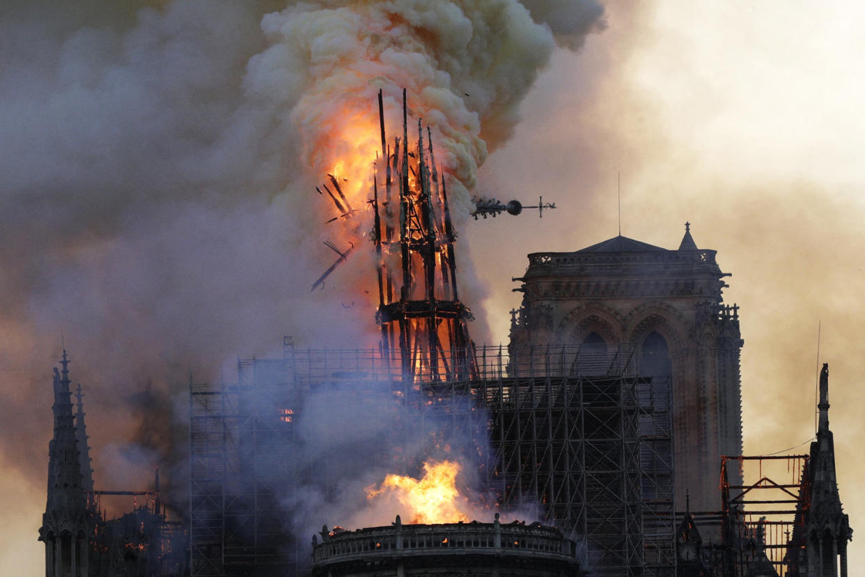 Notre Dame Cathedral Restoration (Geoffroy Van Der Hassely / AFP - Getty Images file)