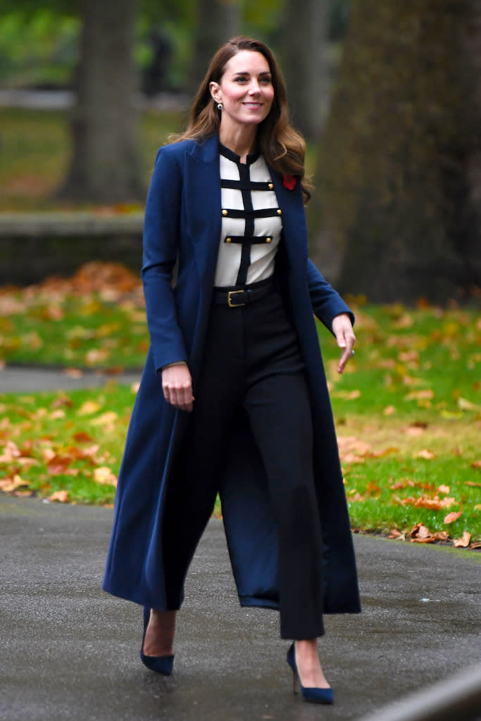 Kate Middleton has been a fan of Sanderson’s classic shoes for years. - Credit: SplashNews.com