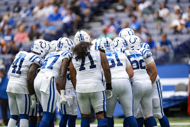 Colts' unofficial Week 1 depth chart vs. Seahawks