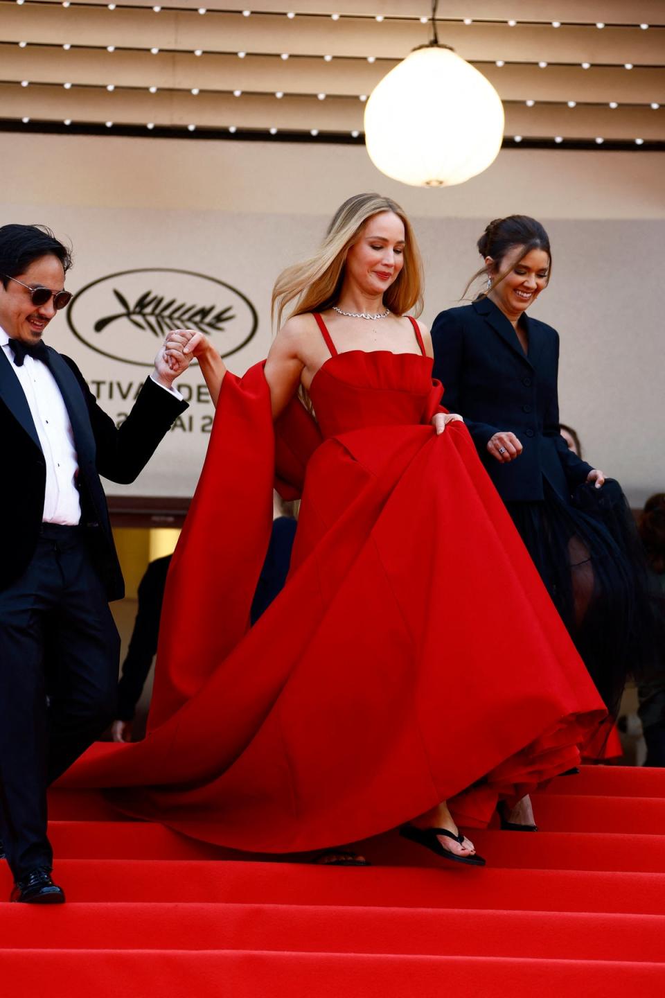 Jennifer Lawrence at Cannes (Eric Gaillard / Reuters)