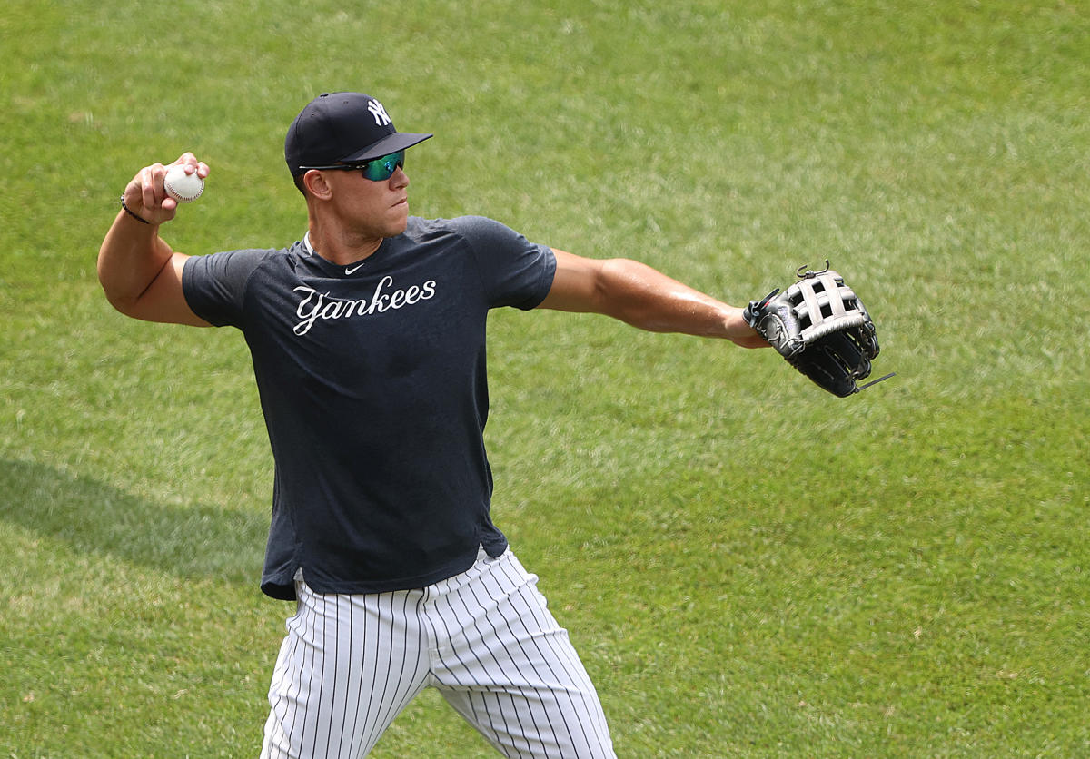 Yankees star Aaron Judge a late scratch vs Rays