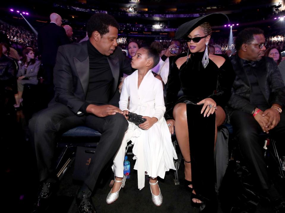 The Carter family at the 60th Annual GRAMMY Awards in 2018.