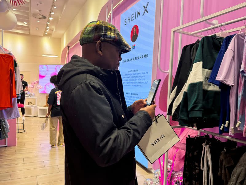 Shein launches pop-up store in Johannesburg