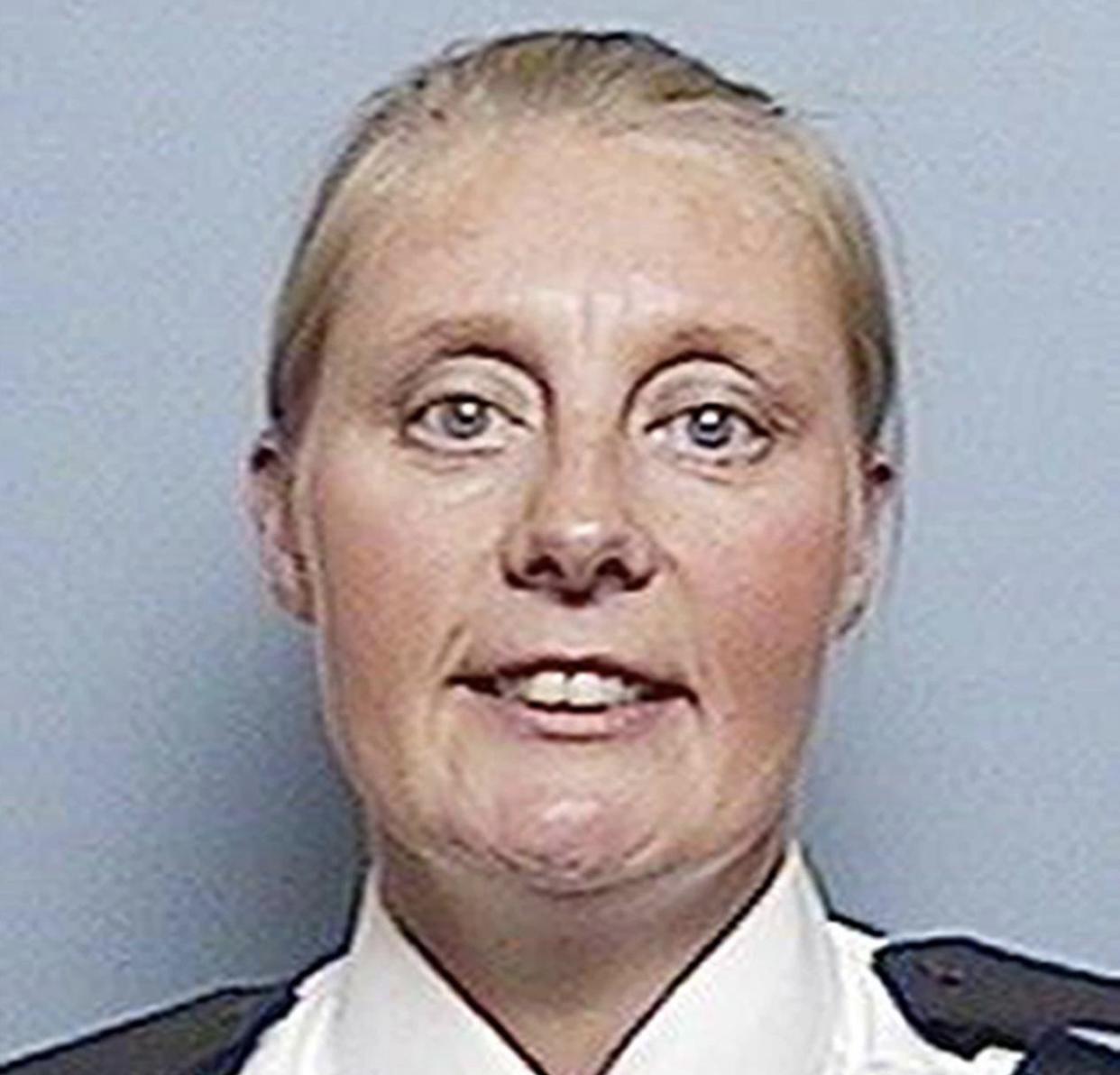 WPC Sharon Beshenivsky was shot while responding to a robbery at Universal Travel in Morley Street, Bradford, in 2005. (PA)