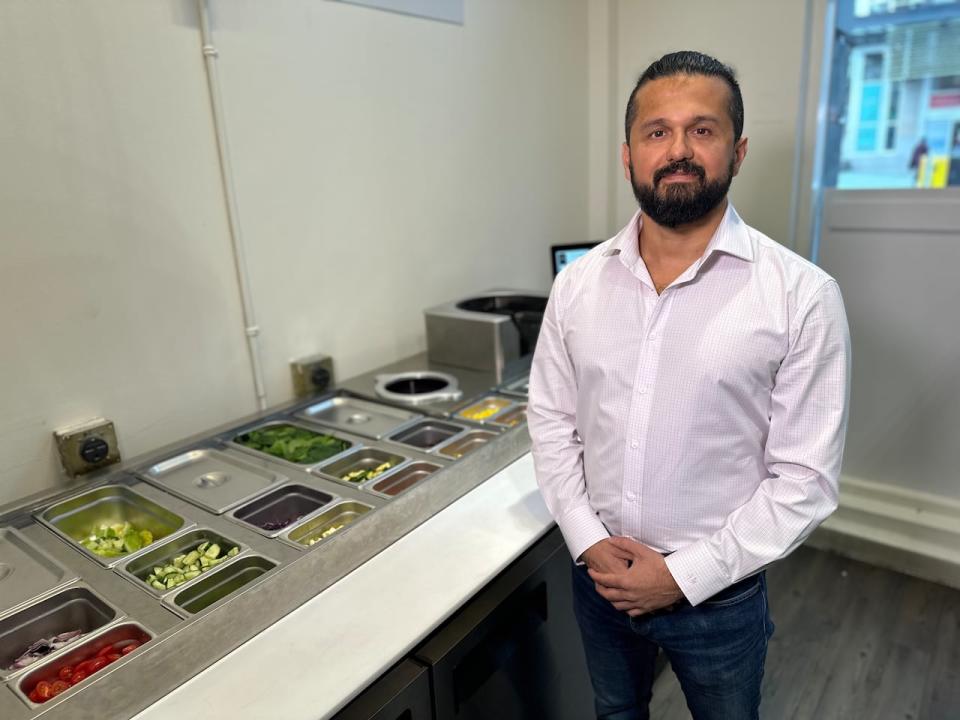 Ashkan Mirnabavi is the co-founder of Vancouver robotics startup Cibotica, which created the salad assembly robot Remy.