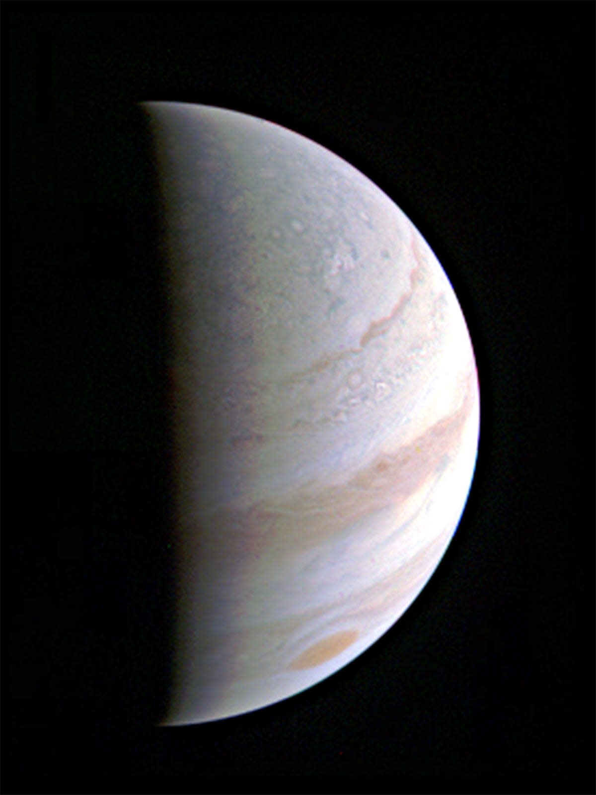 jupiter juno first photo nasa