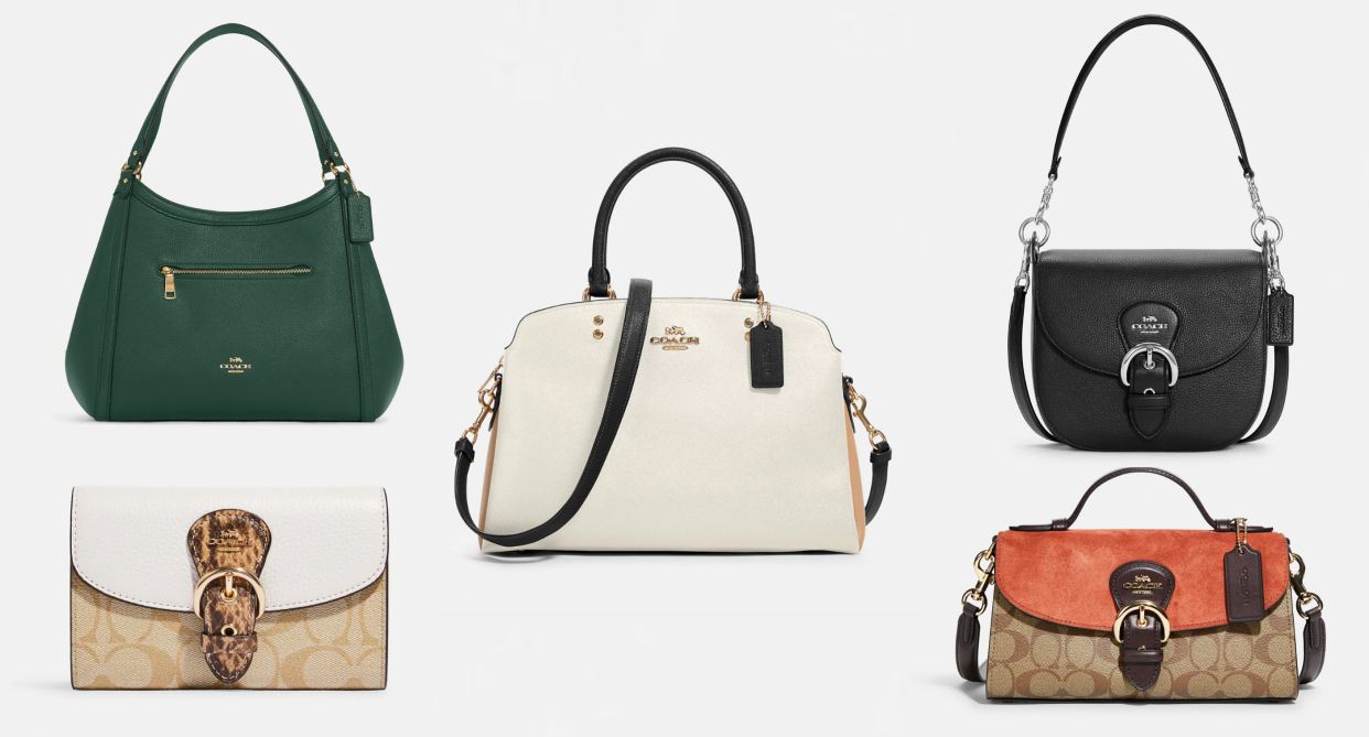 Coach Outlet is offering up to 60% off bestsellers and trendy pieces (Photos via Coach Outlet)