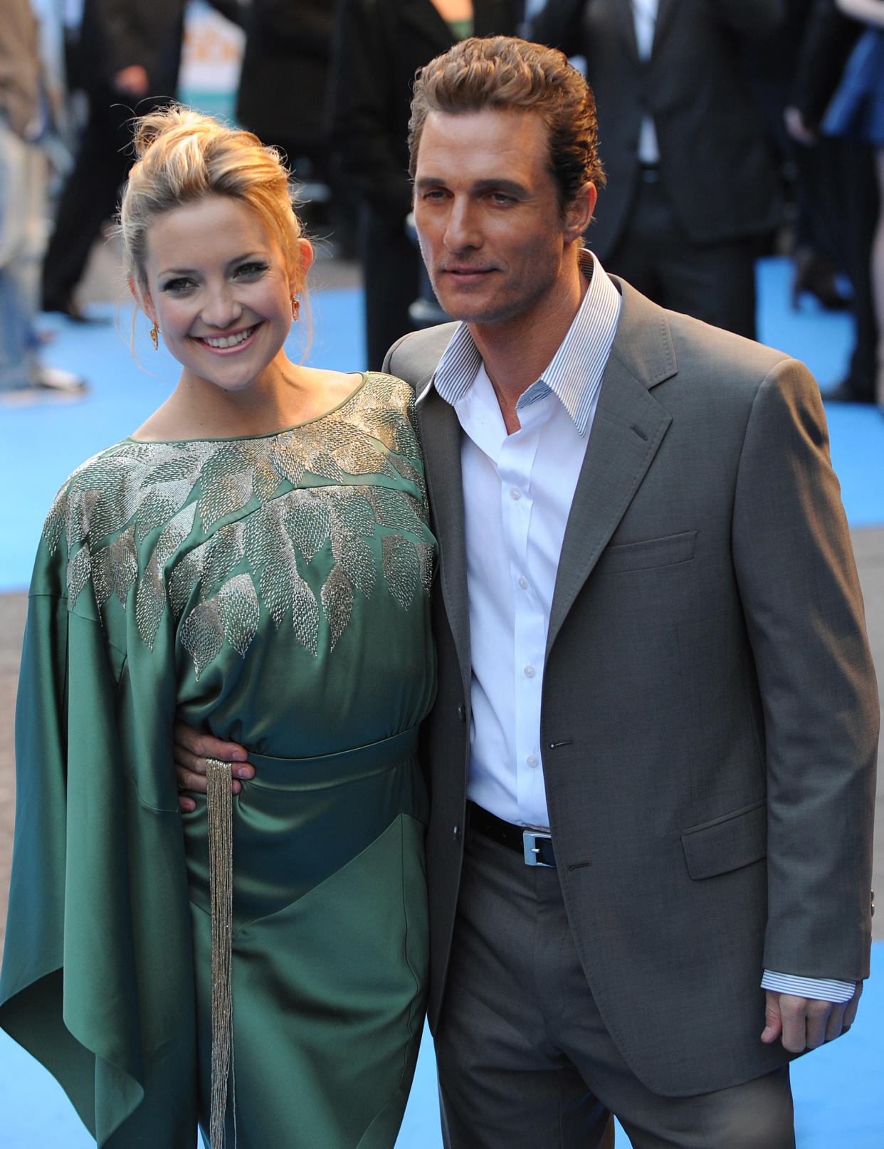 Kate Hudson and Matthew McConaughey at London's Fool's Gold premiere in 2008.